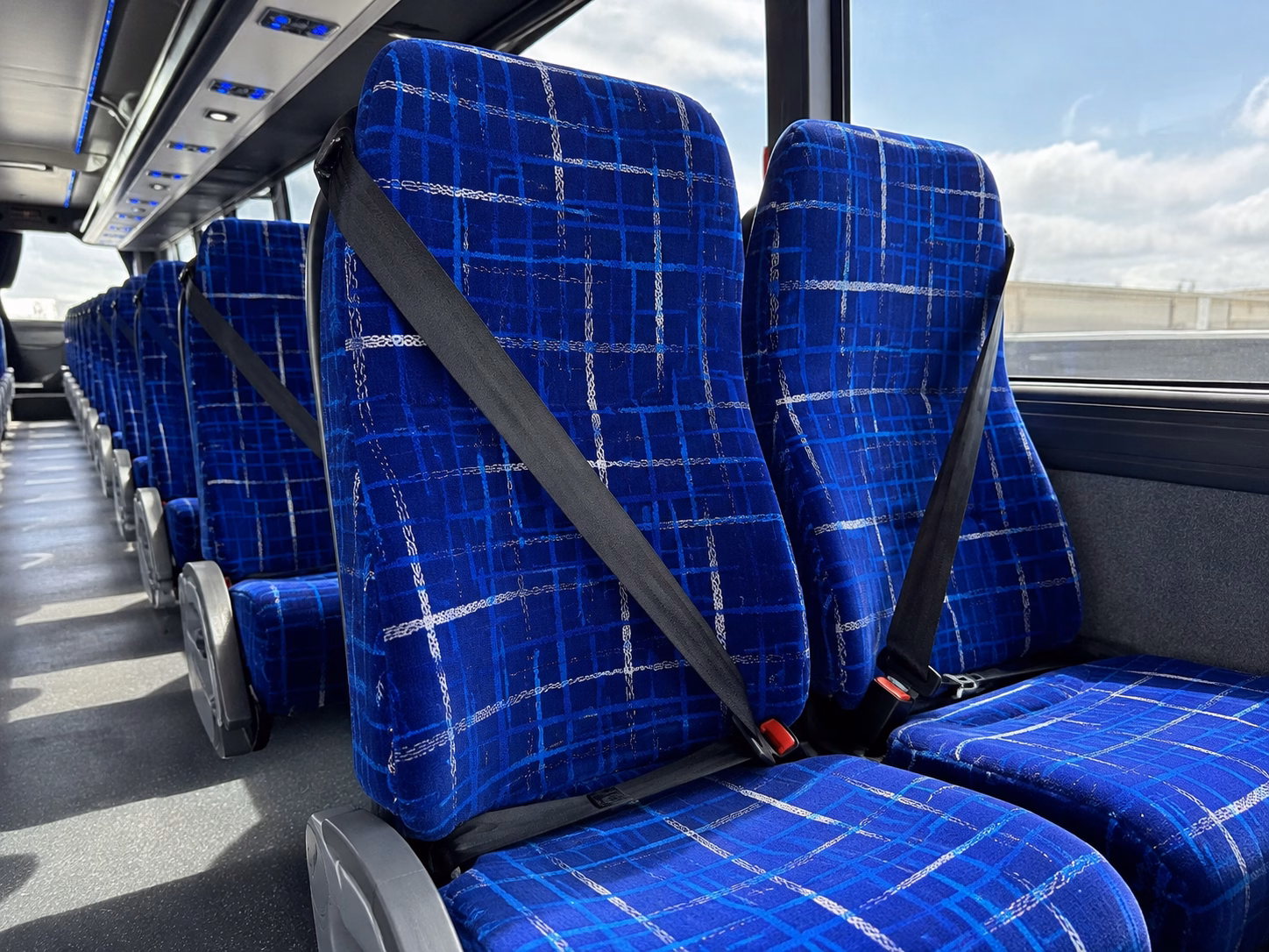 charter buses to selfridge air national guard base from st clair shores