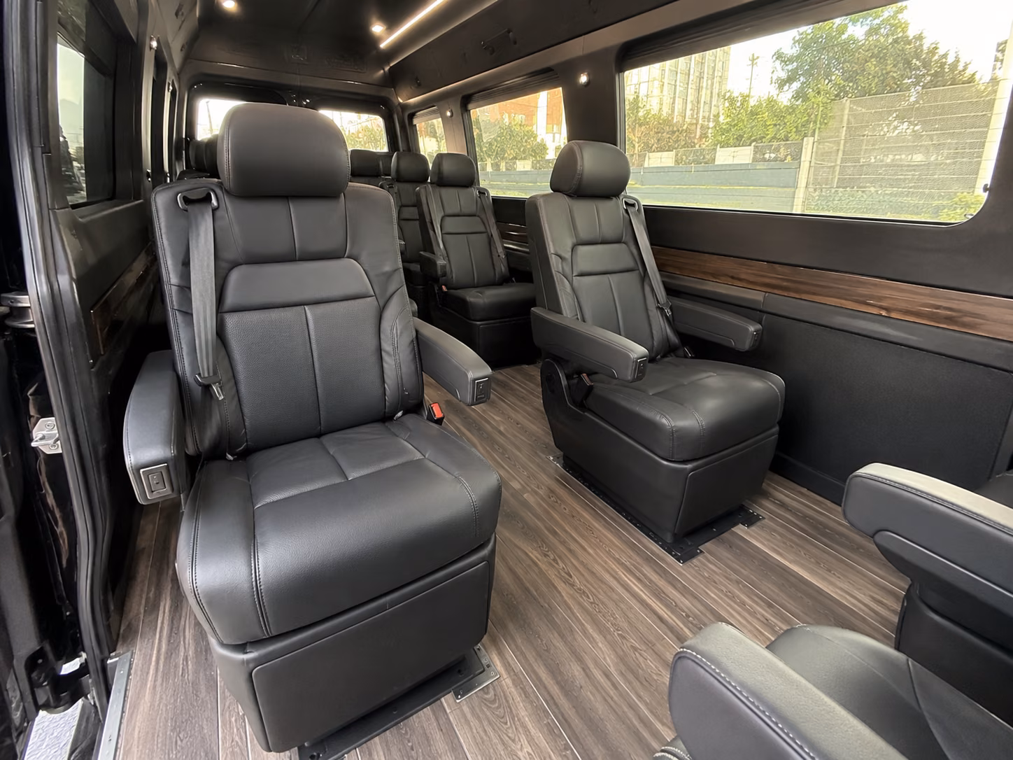 st clair shores wedding transportation onboard seating